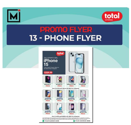 Picture of Total Wireless Promotional Flyer Design 5 - Plan