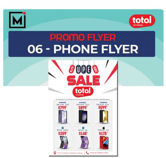 Picture of Total Wireless Promotional Flyer Design 26 - Plan